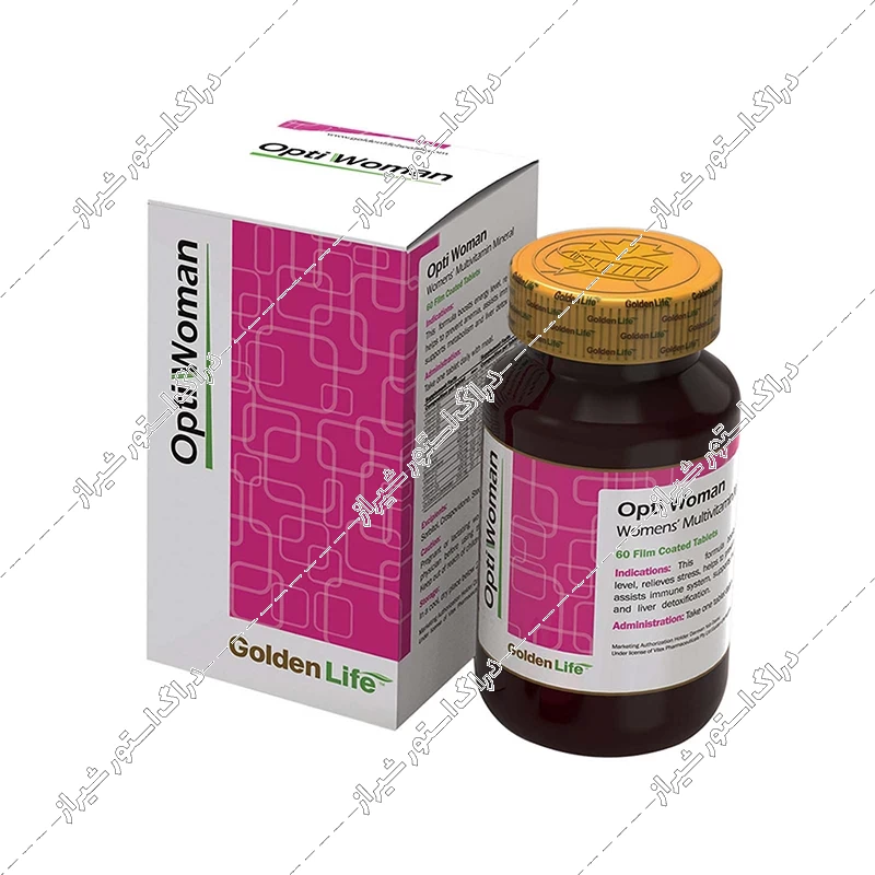 قرص اپتی وومن گلدن لایف 60 عددی