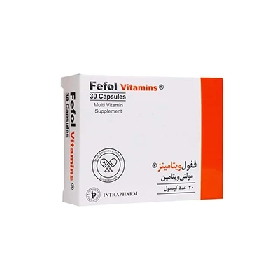 کپسول ففول ویتامینز اینترافارم 30 عددی