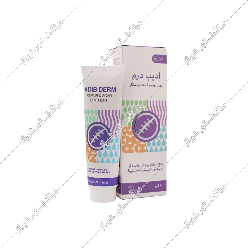 پماد ترمیم کننده و اسکار ادیب درم 60 گرم