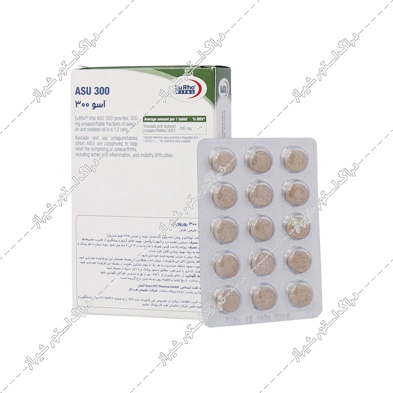 قرص آسو 300 یوروویتال 30 عددی