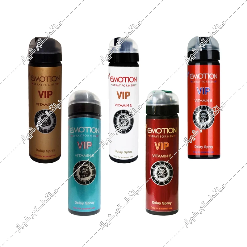 اسپری تاخیری VIP حاوی ویتامین E ایموشن 65 میلی‌لیتر