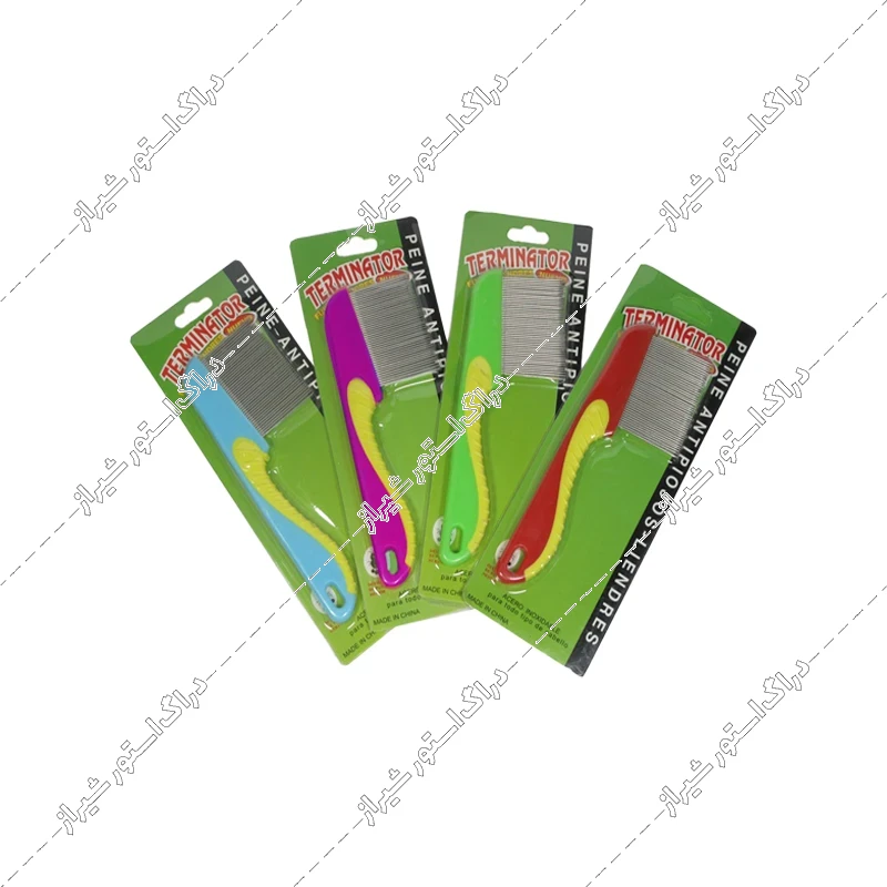 شانه ضد شپش دندانه بلند ترمیناتور