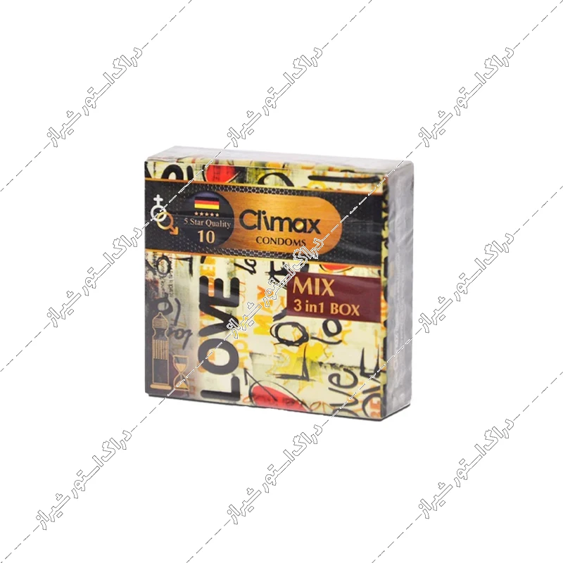 کاندوم میکس کلایمکس بسته 3 عددی